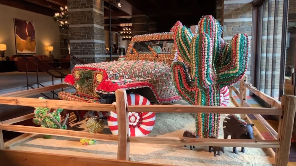 Jeep Wrangler gingerbread 2019