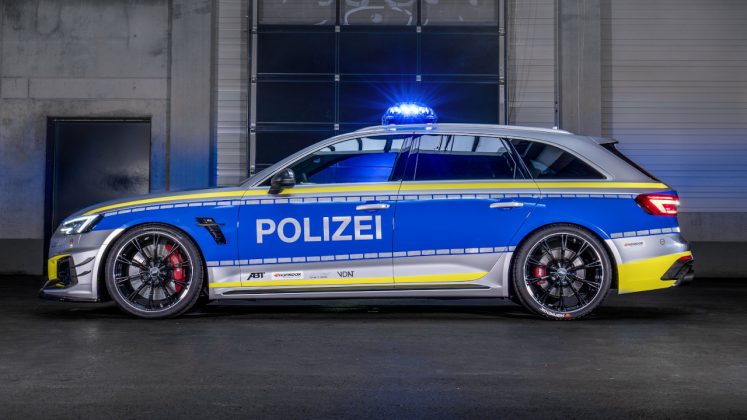 Audi RS4-R αστυνομία περιπολικό