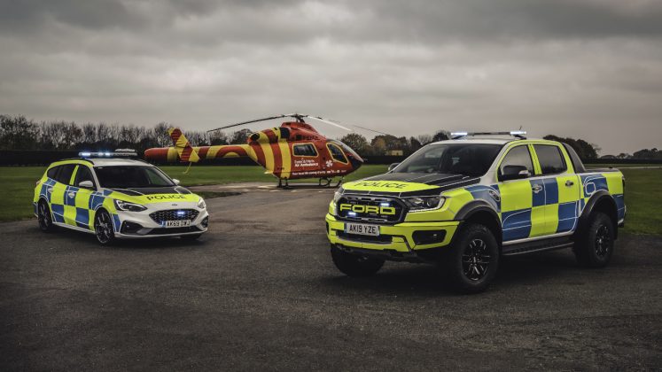 Ford Ranger Raptor, Focus ST UK Police 2019