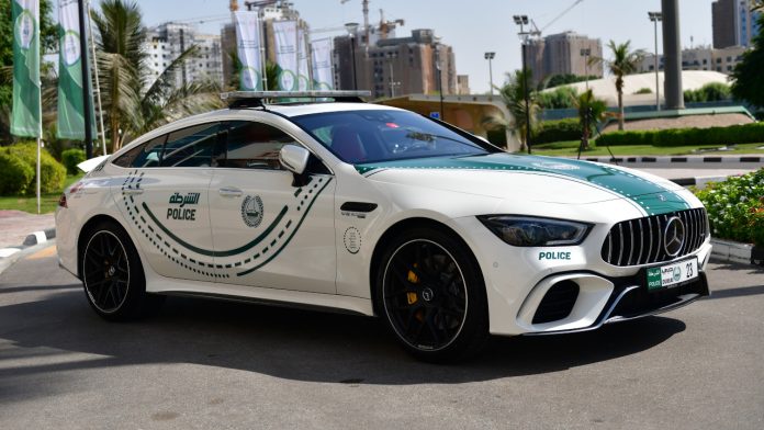 Mercedes AMG GT 63 S Dubai Police