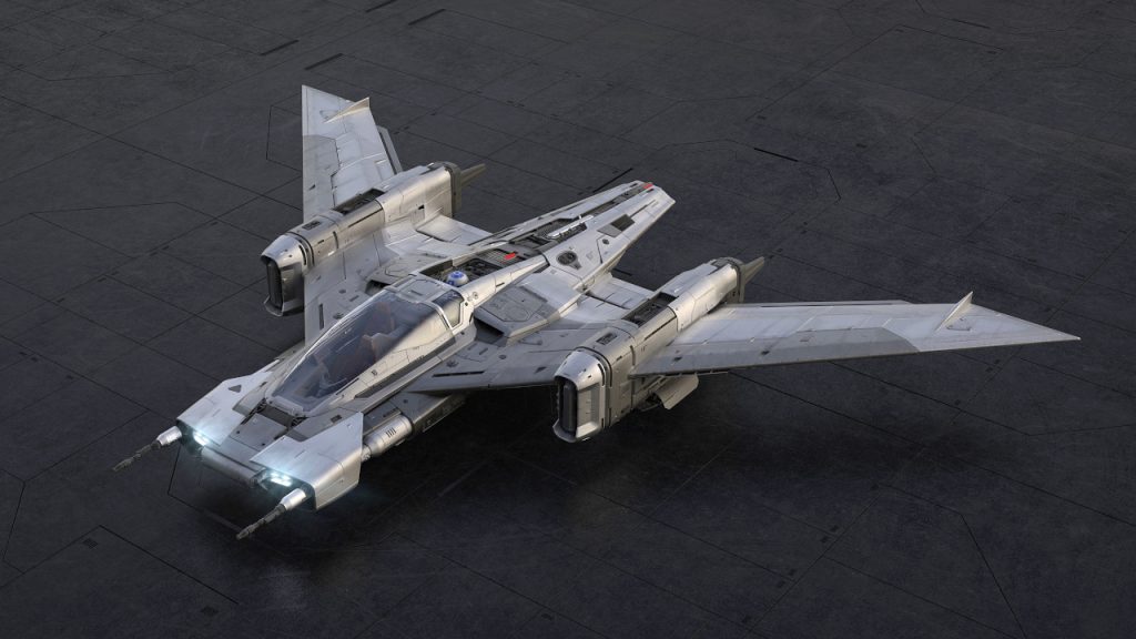 Porsche Tri-Wing S-91x Pegasus Starfighter