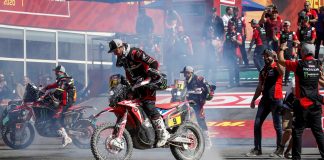 Ricky Brabec Honda 2020 Dakar Rally HRC winner