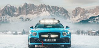 Bentley Continental GT GP Ice Race 2020