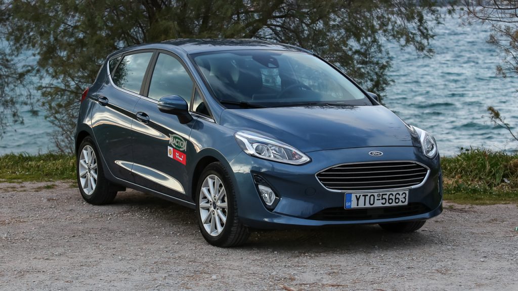 Ford Fiesta titanium 100 PS traction test