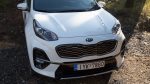 Kia Sportage Hybrid test Traction