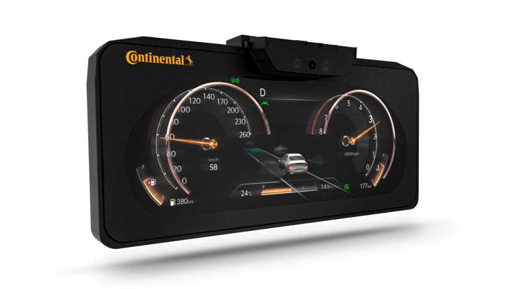Continental 3D οθόνη πληροφοριών