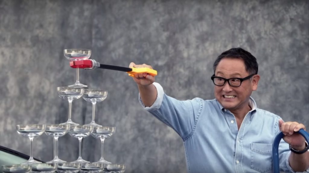 Akio Toyoda LS 500 διαφημιστικό σποτ