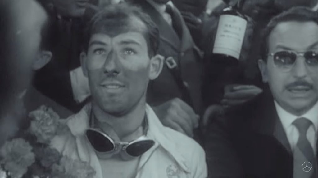 Stirling Moss Mercedes