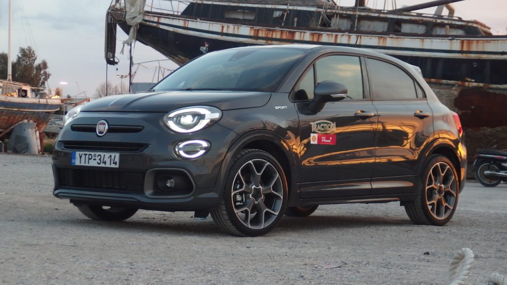 Fiat 500X Sport test Traction