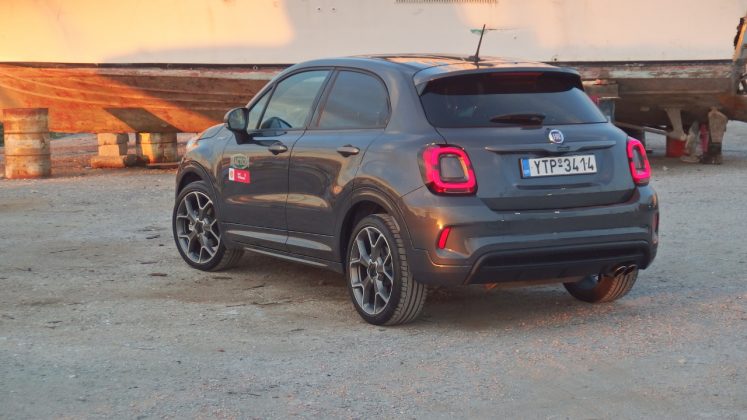 Fiat 500X Sport test Traction