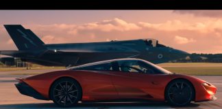 McLaren Speedtail vs F-35 video