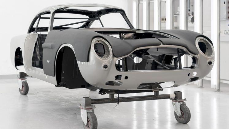 Aston Martin DB5 παραγωγή James Bond