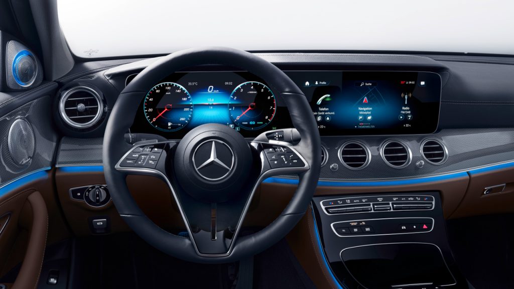 Merdedes τιμόνι αυτοματοποιημένη οδήγηση