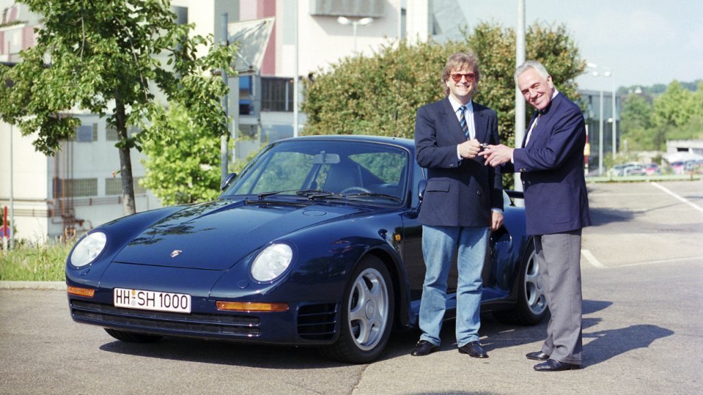 Porsche παράδοση παραλαβή