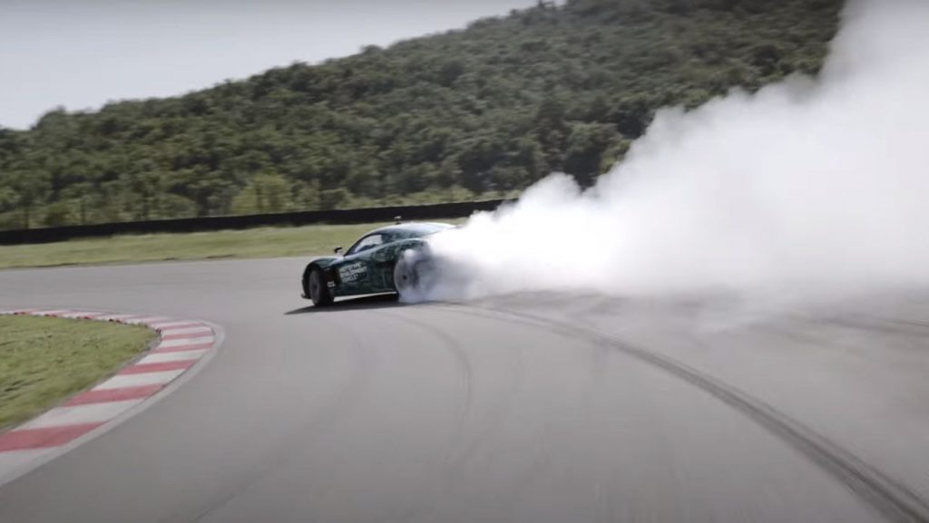 2020 Rimac C_Two drift video