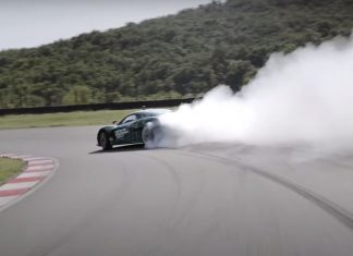 2020 Rimac C_Two drift video