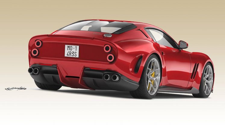 Ferrari 250 GTO Ares design