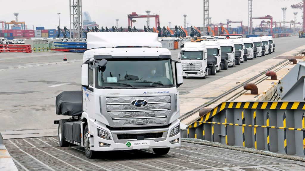 2020 Hyundai XCIENT Fuel Cell