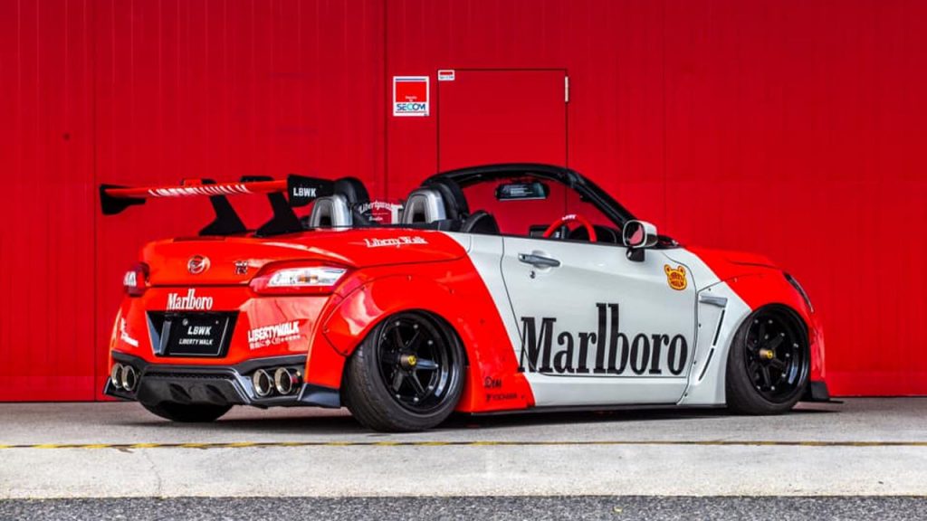 Daihatsu Copen, Nissan GT-R Liberty Walk