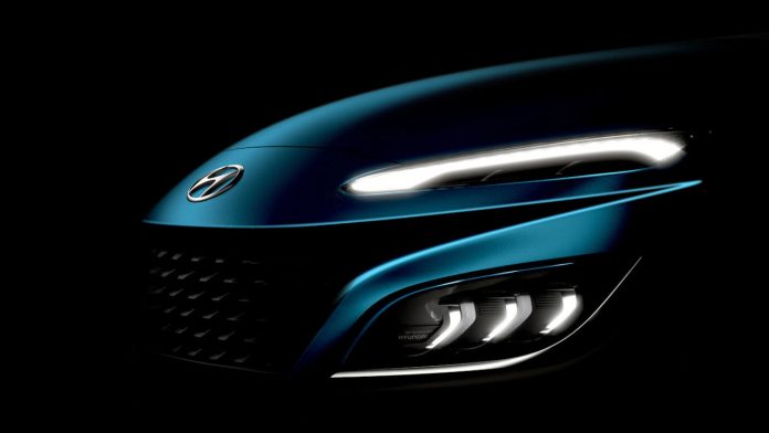2020 Hyundai Kona teaser σχέδια