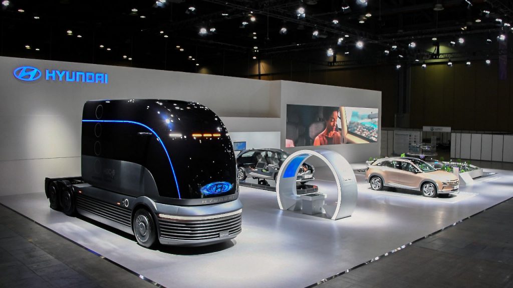2020 Hyundai Υδρογόνο 2020 έκθεση Κορεά