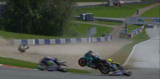 MotoGP Valentino Rossi, Maverick Vinales ατύχημα