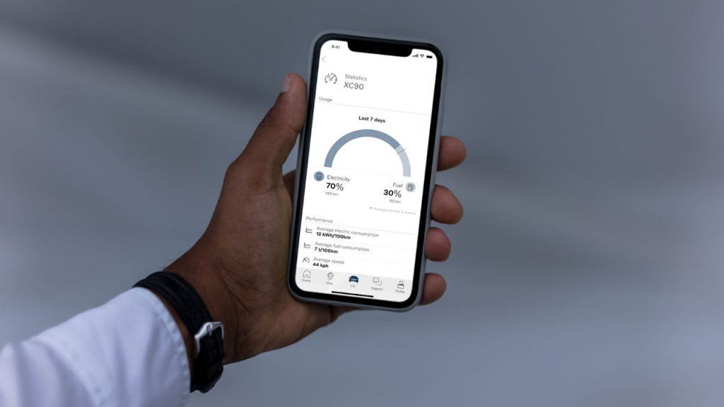 Volvo on Call εφαρμογή