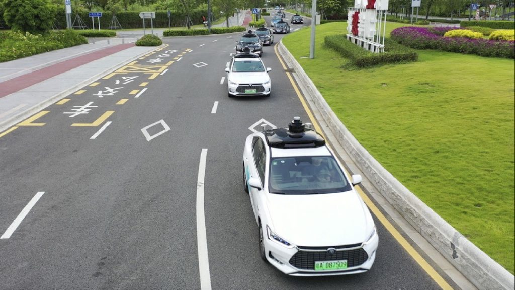 RoboTaxi AutoX αυτόνομα ταξί Σαγκάη Κίνα