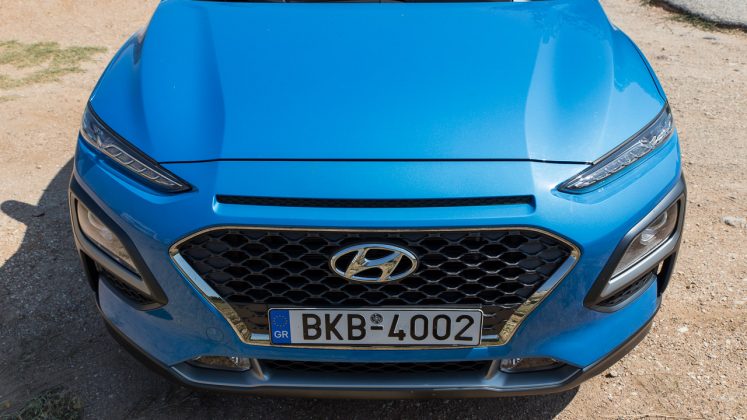 Hyundai Kona Hybrid 2020 traction δοκιμή