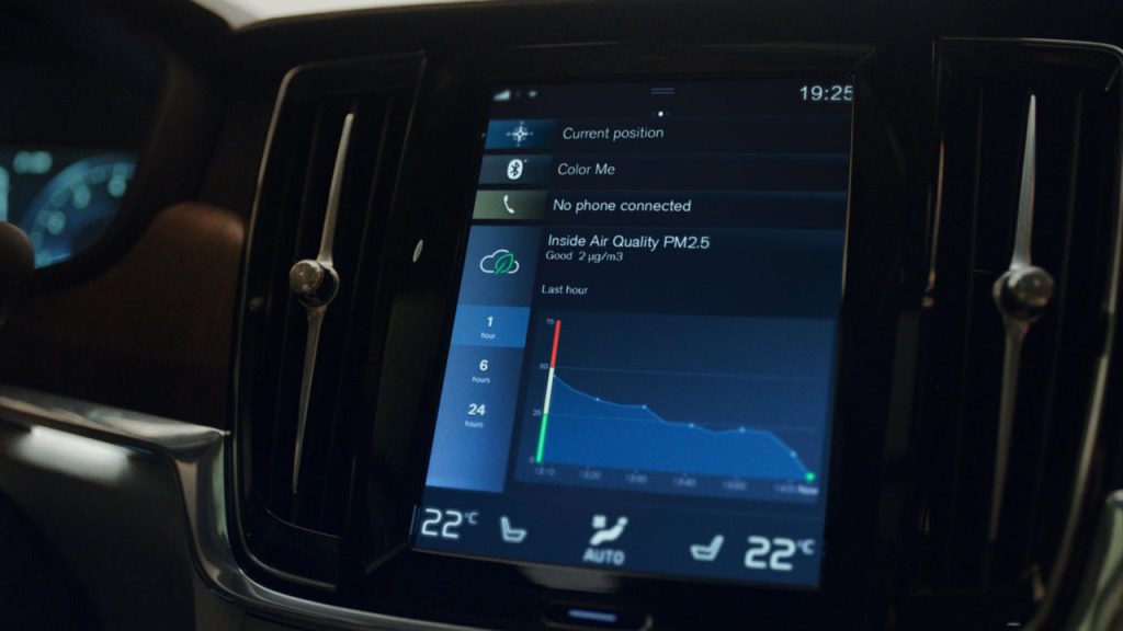 volvo αέρας καθαρός τεχνολογία