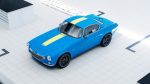 Volvo P1800 Cyan Racing