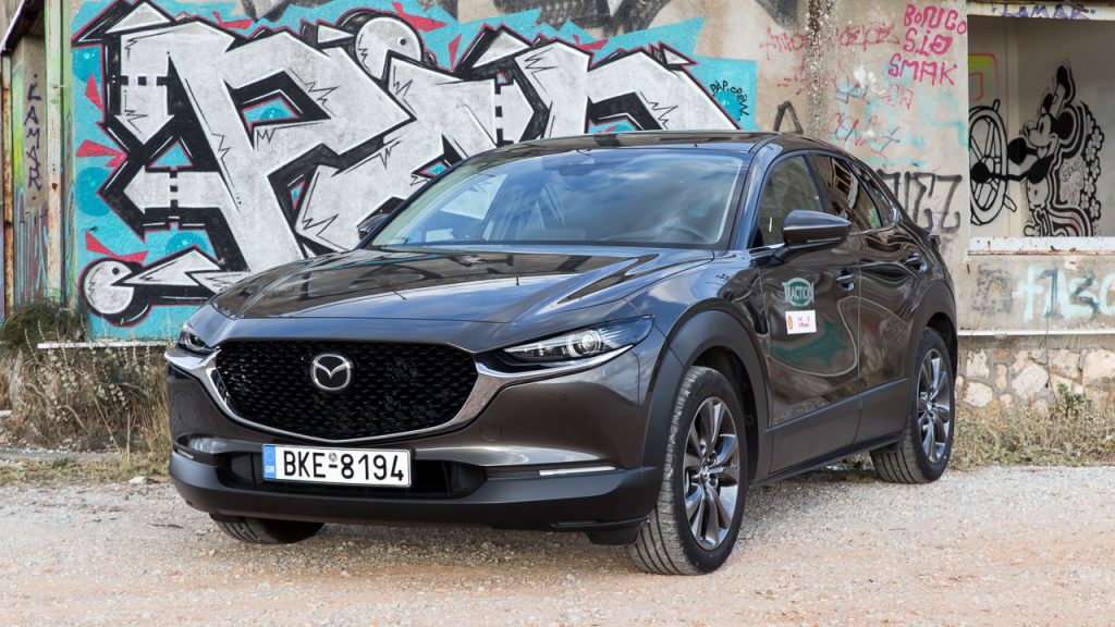Δοκιμή Mazda CX-30 180 PS traction.gr
