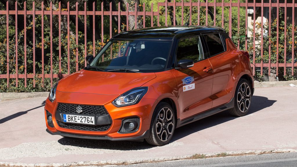 Suzuki Swift Sport Traction δοκιμή 2020