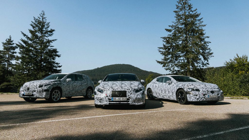 Mercedes-Benz EQ νέα ηλεκτρικά μοντέλα