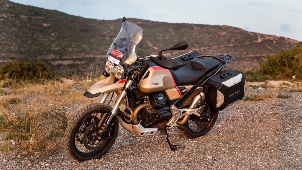 Moto Guzzi V85 TT Travel Edition δοκιμή Traction 2020