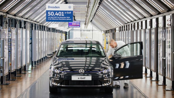 Volkswagen e-Golf τέλος παραγωγής 2020