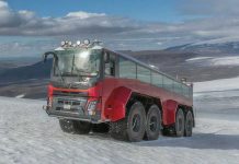 Sleipnir λεωφορείο παγετώνων
