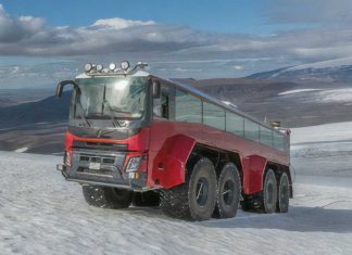 Sleipnir λεωφορείο παγετώνων