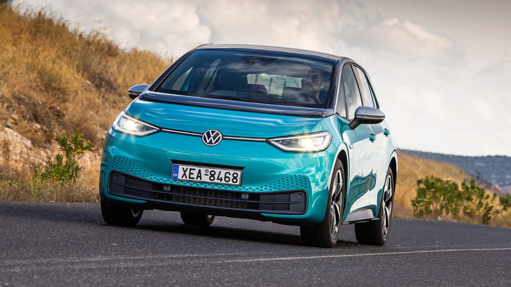 VW id.3 ηλεκτρικό σύστημα ανάκτησης ενέργειας