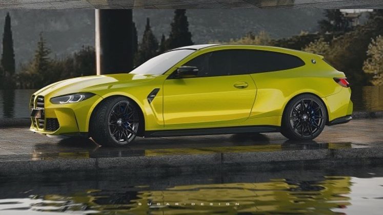 BMW M4 Shooting Brake renderings