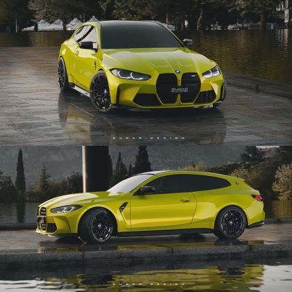 BMW M4 Shooting Brake renderings