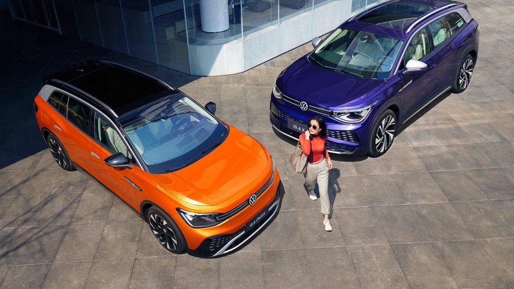 Νέο ηλεκτρικό SUV Volkswagen ID.6 Κίνα 2021
