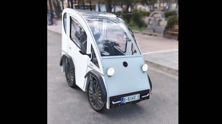 Gloubos Orion: quadricycle utilitaire, made in Grèce Ebike1_2-747x420
