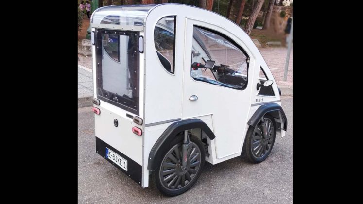 Gloubos Orion: quadricycle utilitaire, made in Grèce Ebike1_@-747x420