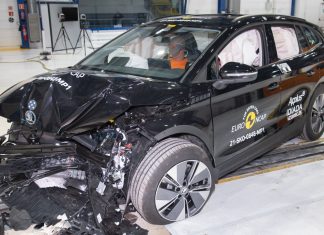 Skoda Enyaq iV crash test Euro NCAP