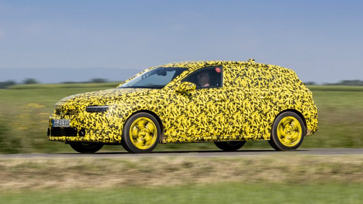 Νέο Opel Astra δοκιμές εξέλιξης