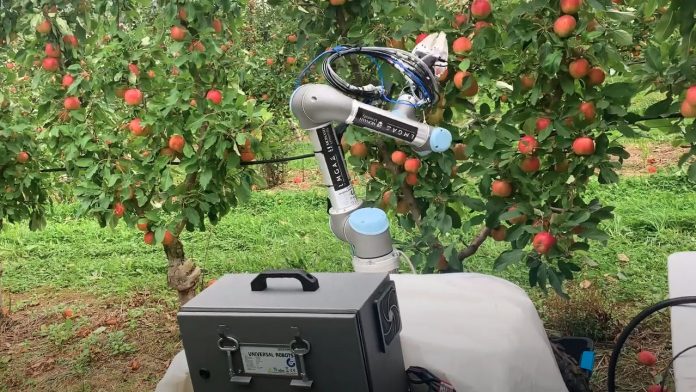 ρομπότ Monash Αυστραλία μήλα 2021