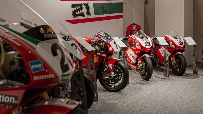 Ducati έκθεση μουσειό Troy Bayliss 2021