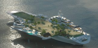 Αεροπλανοφόρο Mitsi Studio superyatch 2021