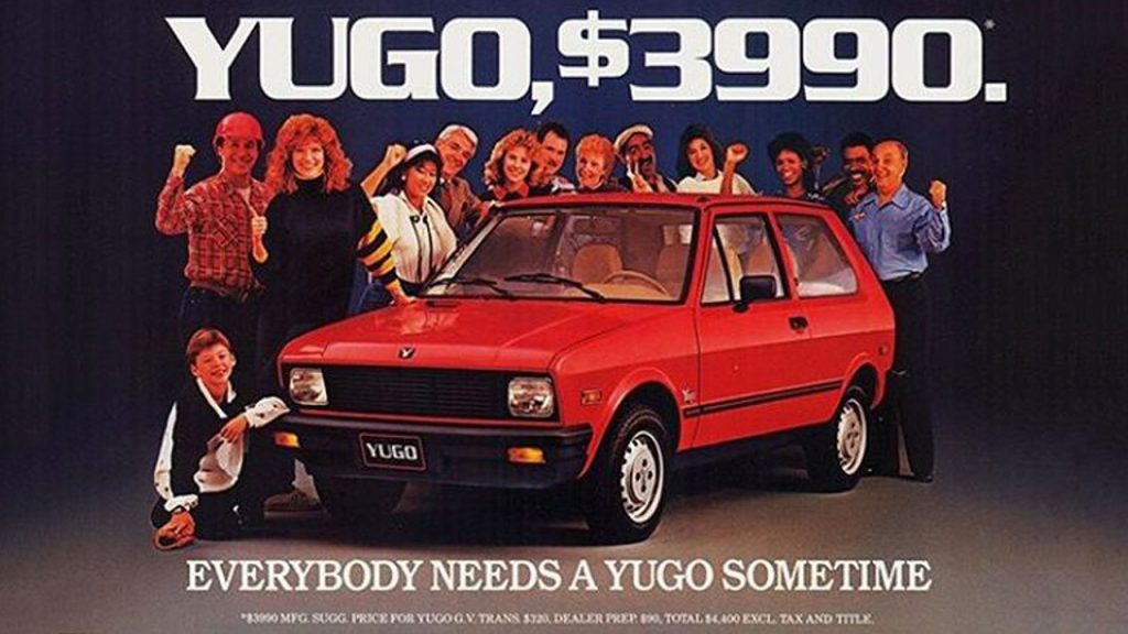 Zastava Yugo ταινία